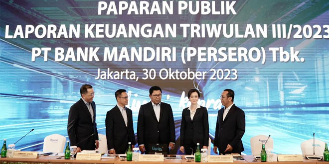 Bank Mandiri Catatkan Total Aset di Kuartal III 2023 Mencapai Rp 2.007 Triliun, Mencetak Rekor Baru di Indonesia