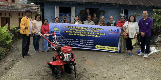 Mempertahankan Kelompok Wanita Tani dengan Dukungan Alat Cultivator