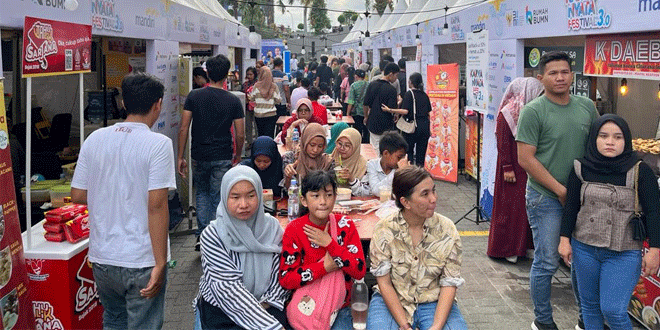 UMKM Binaan Rumah BUMN Mandiri Tampil di Karya Nyata Festival di Medan dengan 100 Pesaerta