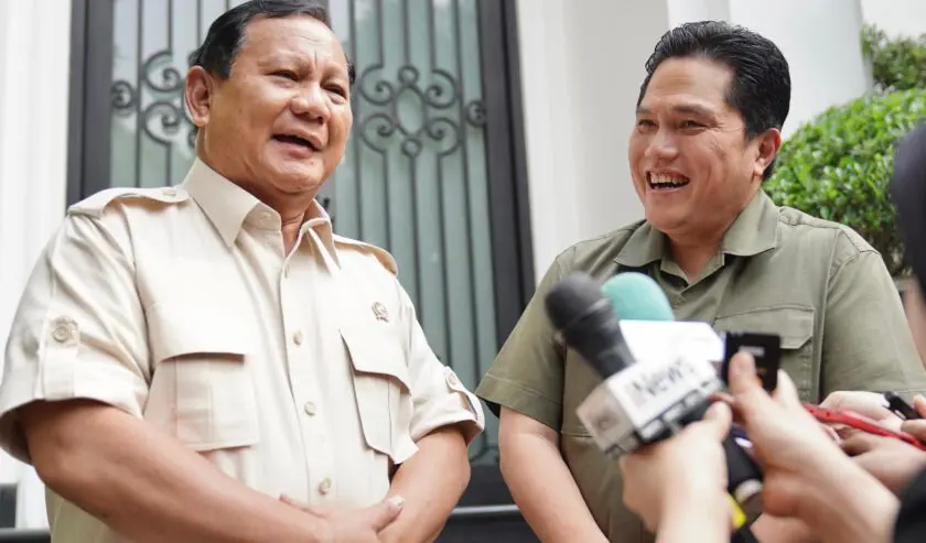 Erick Thohir Mengungkapkan Dukungan untuk Prabowo