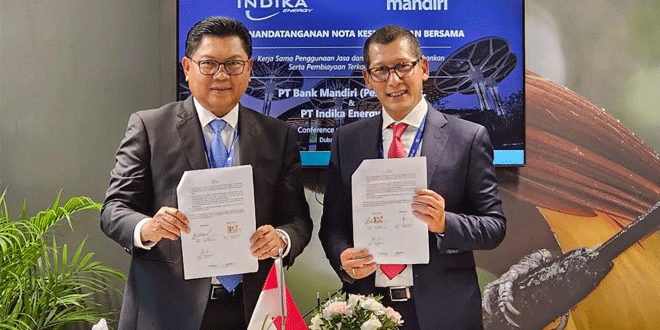 Bank Mandiri Dukung Komitmen Keberlanjutan Indika Energy dengan Mempercepat Transisi Energi – Waspada Online