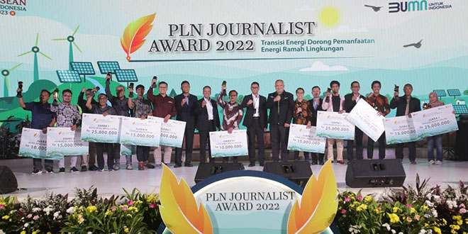 Mempelajari Perubahan Energi dari Perspektif Jurnalis Melalui PLN Journalist Award 2023