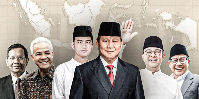 Prabowo-Gibran Menang, Diikuti AMIN, Ganjar-Mahfud Berada di Posisi Tertinggal