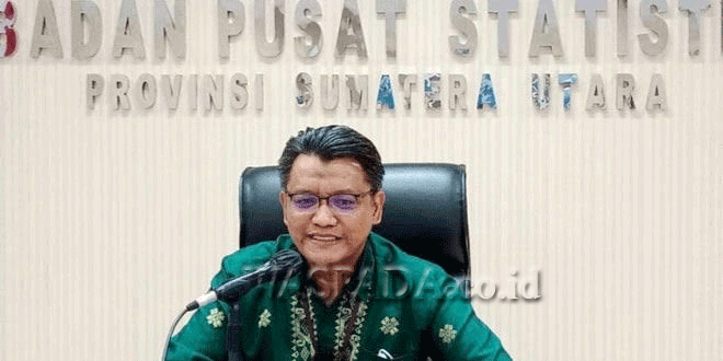 BPS mencatat usaha pertanian di Sumut mencapai 1,517 juta unit