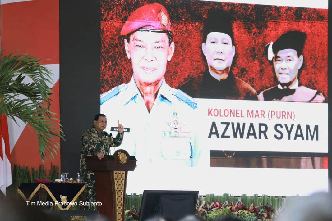 Kepemimpinan Mar TNI (Purn) Azwar Syam