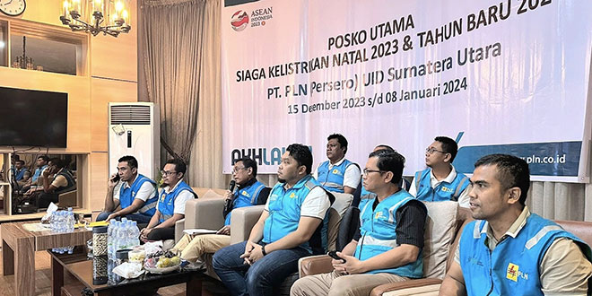 PLN Sumatera Utara Menjamin Kelancaran Pasokan Listrik Saat Perayaan Natal Tahun 2023