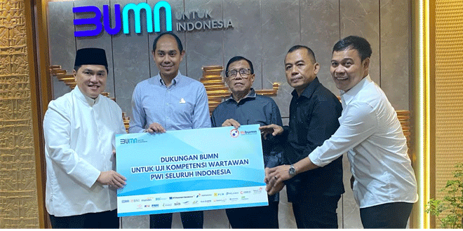 HCB Memenuhi Janji dengan Memulai Kick-off UKW PWI Bantuan BUMN di Tiga Provinsi – Waspada Online