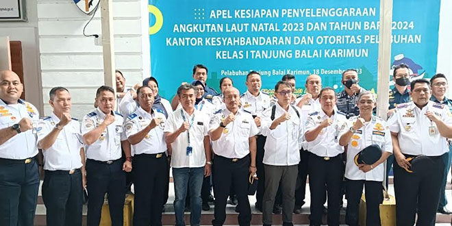 Kunjungan Dirjen Hubla ke Terminal Penumpang Balairong Sri Tanjung Balai Karimun Kepri