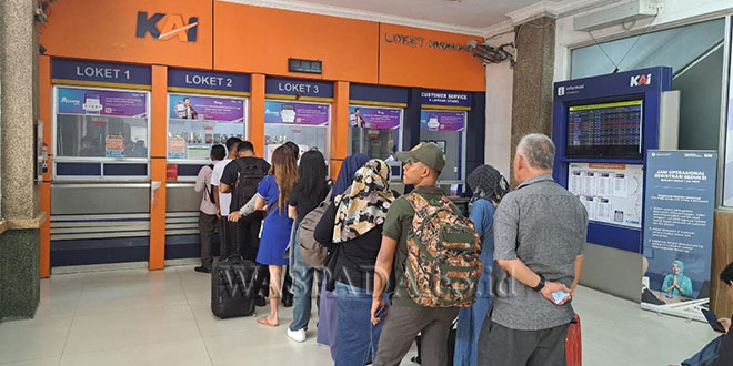 Penjualan Tiket KA Nataru 2024 di KAI Sumut Mencapai 39 Persen