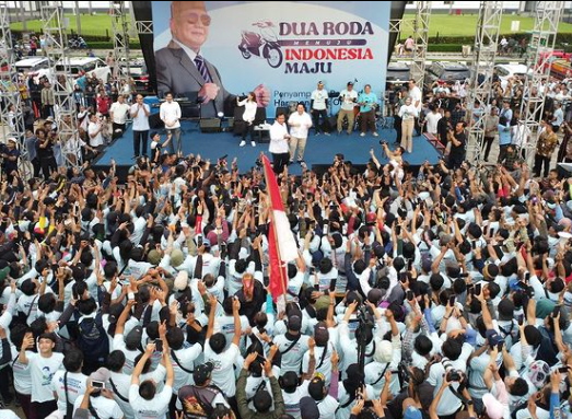 Prabowo Mengucapkan Terima Kasih kepada Para Ojol Jakarta yang Mendukungnya: Saya Merasakan Semua Dukungan dari Kalian