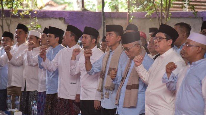 Ribuan Kiai Desa di Banyuwangi Memberikan Dukungan untuk Kemenangan Prabowo-Gibran di Pilpres 2024