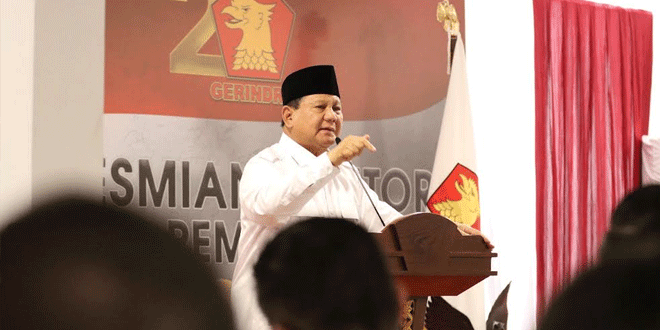 Prabowo: Saya Berkeinginan Melindungi Rakyat! – Waspada Online