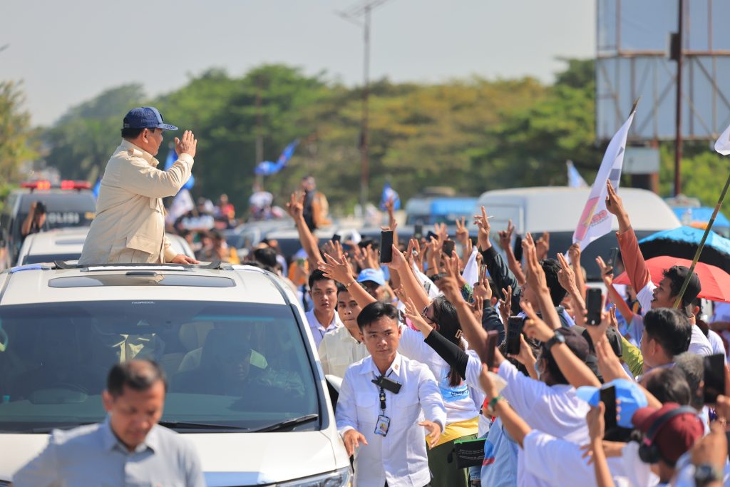 Prabowo: Saya kehilangan rasa lelah setelah bertemu dengan masyarakat