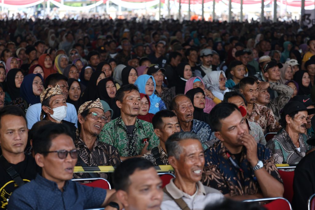 Prabowo Terkesan dengan Acara Kementan-Kemhan yang Diikuti oleh 60.000 Petani dan Peternak: Kalian adalah Penyelenggara Sejati