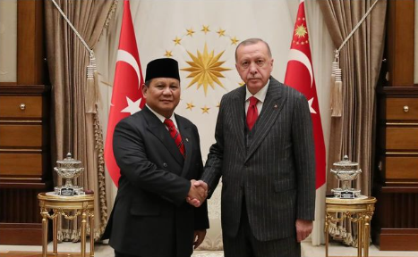 Prabowo Subianto Menerima Ucapan Selamat dari Erdogan atas Kemenangan di Pilpres