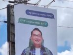 Ridwan Kamil Muncul di Bilboard Jakarta dan Viral, Ingin Nyagub?