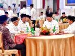 Momen Kedekatan Prabowo Subianto dan Jokowi Saat Bukber di Istana Negara