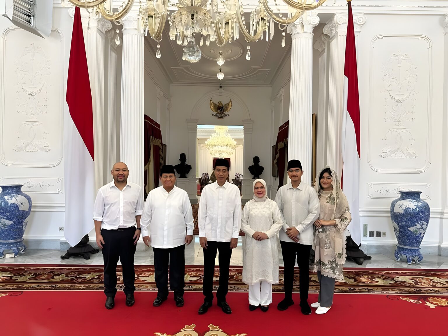 Prabowo Subianto Mengunjungi Kerabat Jokowi, ARB, Dasco, Zulhas, dan Airlangga pada Hari Kedua Lebaran