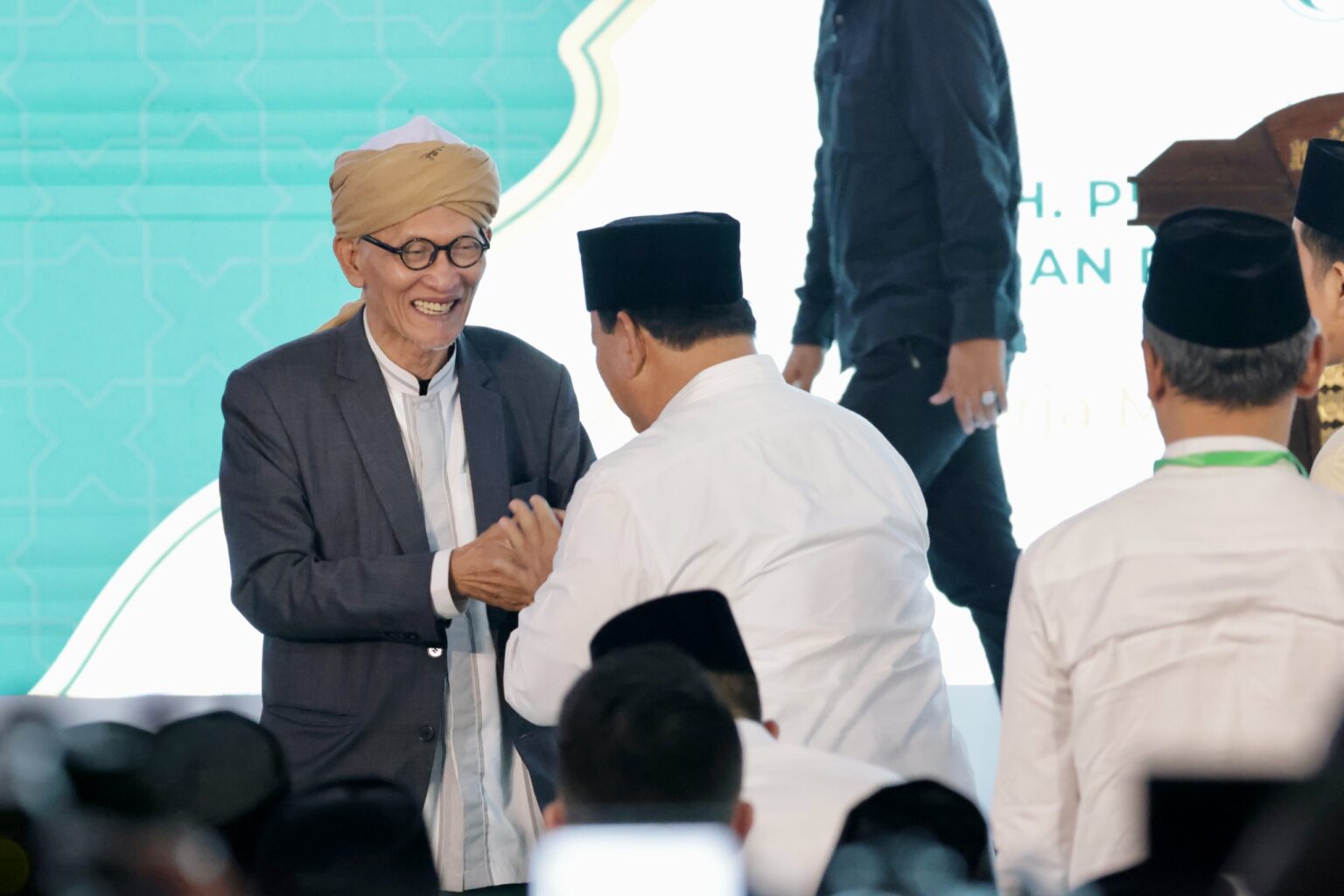 Rais Aam PBNU Berdoa untuk Kesuksesan Pemerintahan Prabowo Subanto, Mengingat Hubungan Akrab Sejak 1996