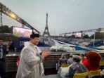 Prabowo Subianto Muncul di Opening Ceremony Olimpiade Paris 2024, Memberikan Dukungan kepada Kontingen Indonesia