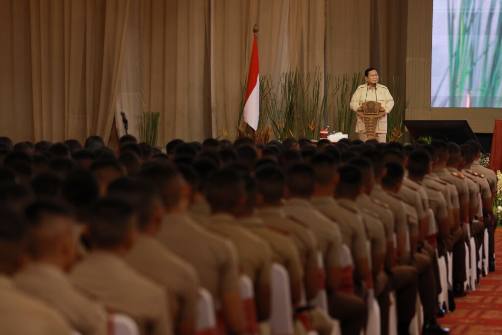 Prabowo Subianto Tells TNI-Polri Cadets: Being in This Profession is Honorable and Noble, But Demands Sacrifice