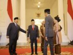 Prabowo Subianto, Jokowi, and Ma’ruf Amin Share Heartwarming Moments at TNI-Polri Officer Oath Ceremony