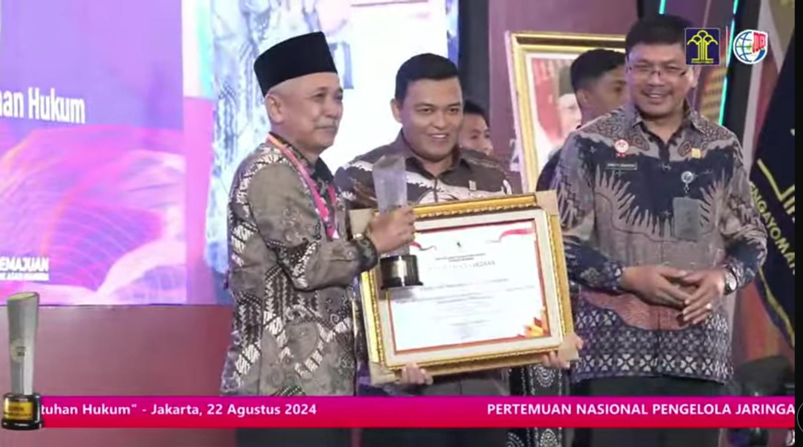 DPRD Pangandaran Meraih Gelar Juara 1 Terbaik Nasional di JDIH tahun 2024