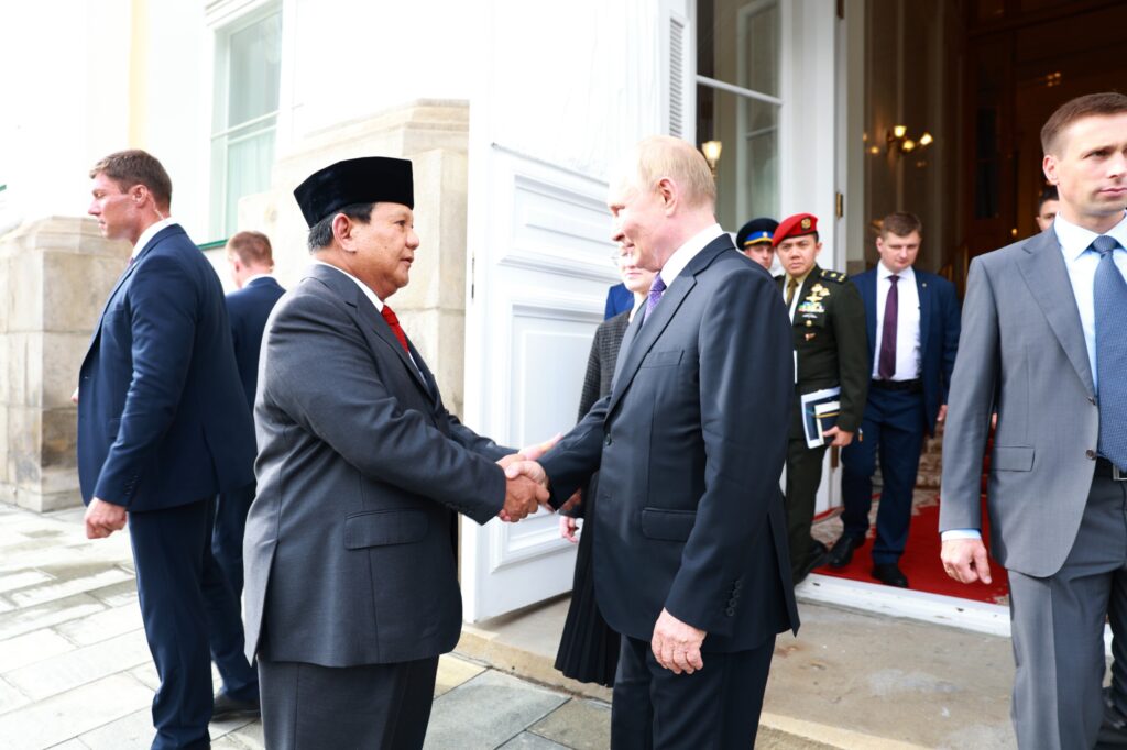 Prabowo Subianto’s Journey from France to Russia Meeting World Leaders