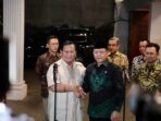 PPP Chairman Pledges Support for Prabowo-Gibran Administration During Meeting with Prabowo Subianto