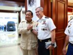 Prabowo Subianto greets the Commander of U.S. Special Operations Command, discusses enhancing partnership