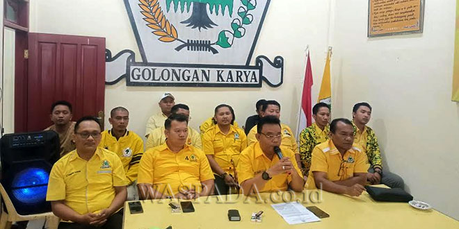 Golkar Taput Mengklaim Tidak Ada Intervensi dalam Mendukung JTP-Dens di Pilkada – Waspada Online