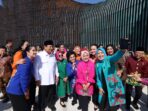 Prabowo Subianto Shares a Joyful Moment Taking a Selfie with Iriana and Mothers at IKN